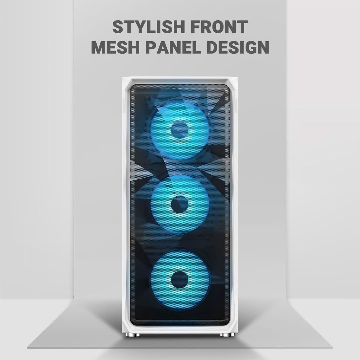 ANT ESPORTS ICE 112 MID-TOWER ATX CABINET WHITE