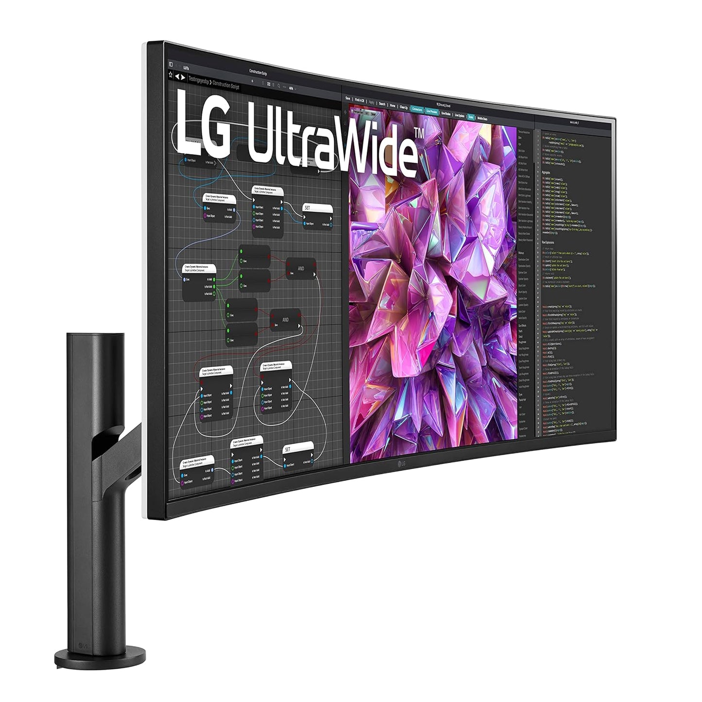 LG 38WQ88C-W 38 INCH CURVED ULTRAWIDE QHD+IPS MONITOR
