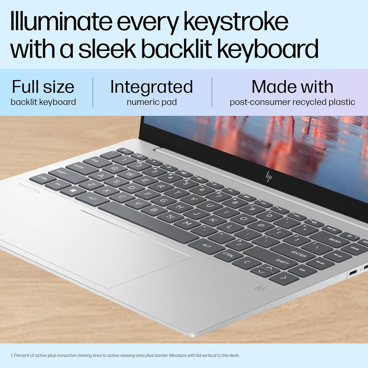 HP PAVILION PLUS 14-EW0107TU (B6MK7PA) LAPTOP (CORE I5 13TH GEN/16 GB/512 GB SSD/WINDOWS 11)