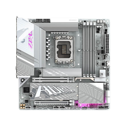 GIGABYTE Z890M AORUS DDR5 ELITE ICE MICRO ATX WIFI7