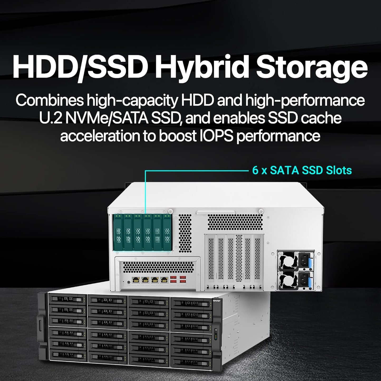 QNAP TS-H3087XU-RP-E2378-64G