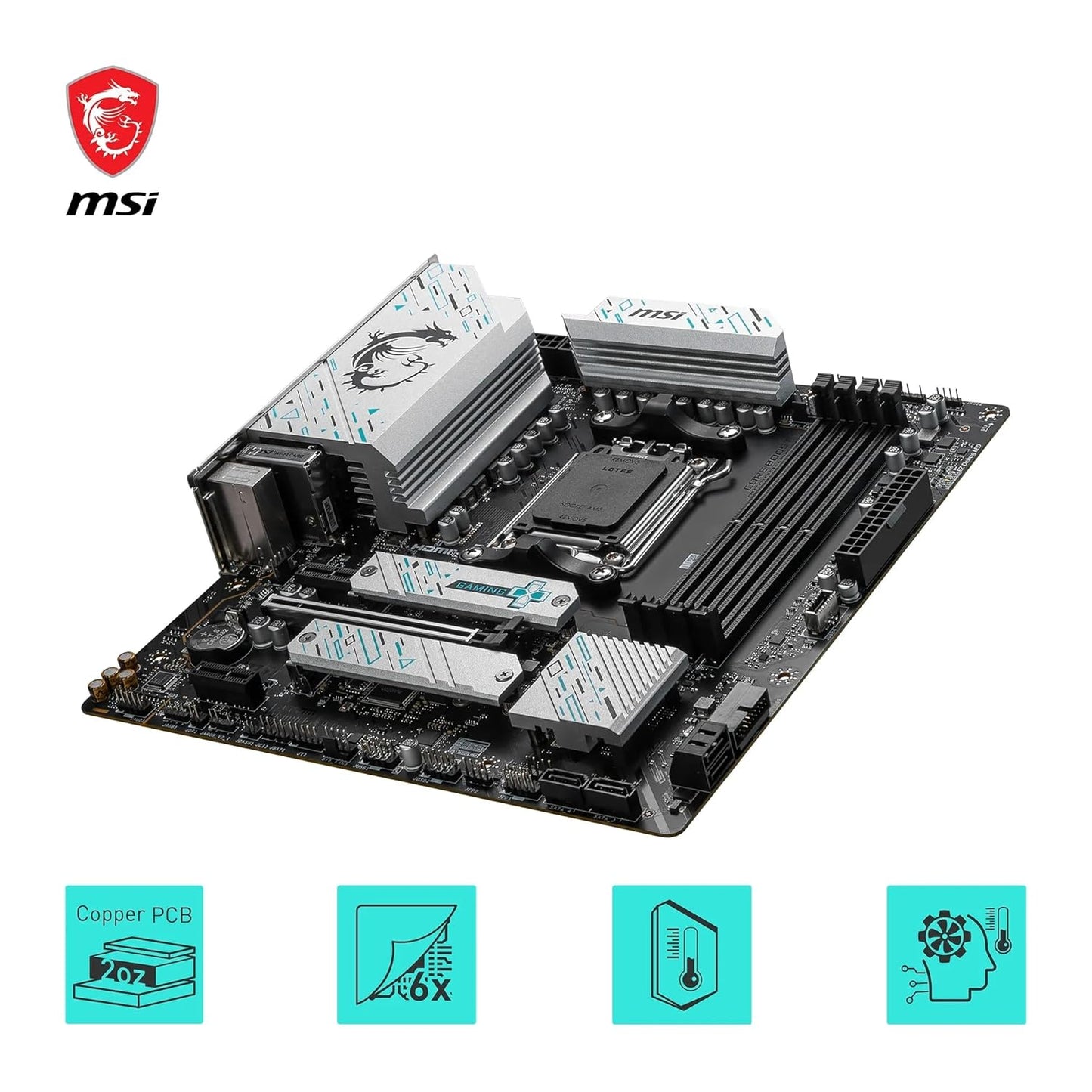 MSI B650M GAMING PLUS WIFI DDR5 MOTHERBOARD