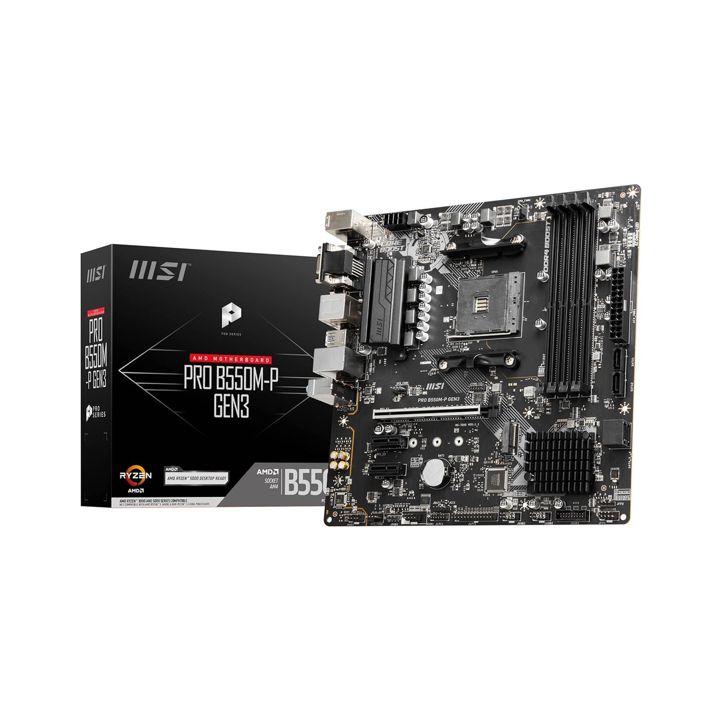 MSI B550M-P PRO AMD AM4 MOTHERBOARD