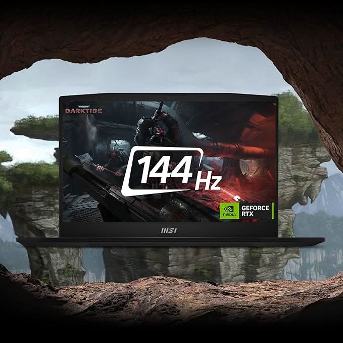 MSI KATANA A17 AI B8VF-845IN AMD Ryzen 7 8845HS Processor Windows 11 Home NVIDIA GeForce RTX 4060 Laptop 16GB, DDR5-5600 1TB*1 NVMe SSD 4-Zone RGB Gaming Keyboard with Copilot Key