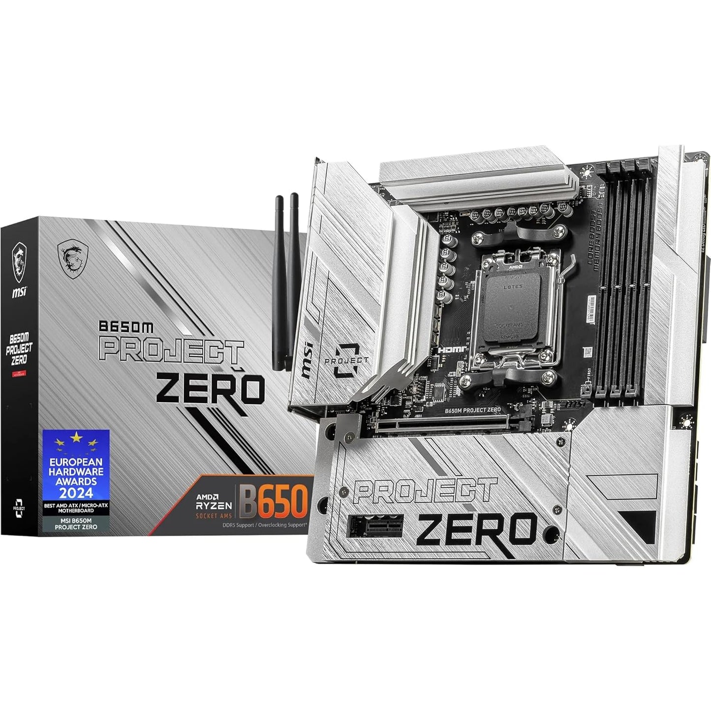 MSI B650M PROJECT ZERO MOTHERBOARD