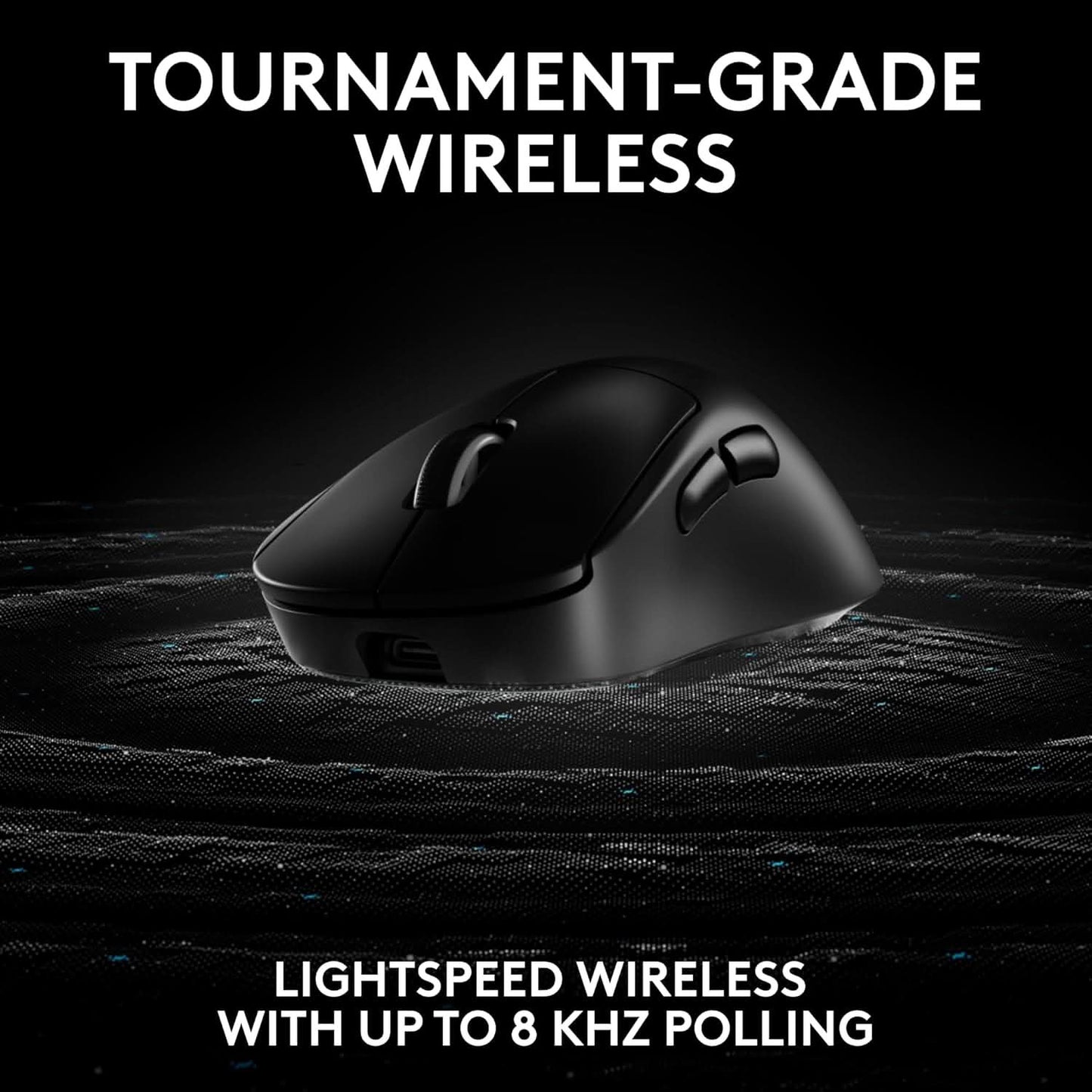 LOGITECH G PRO X SUPERLIGHT 2 DEX LIGHTSPEED WIRELESS GAMING MOUSE- BLACK