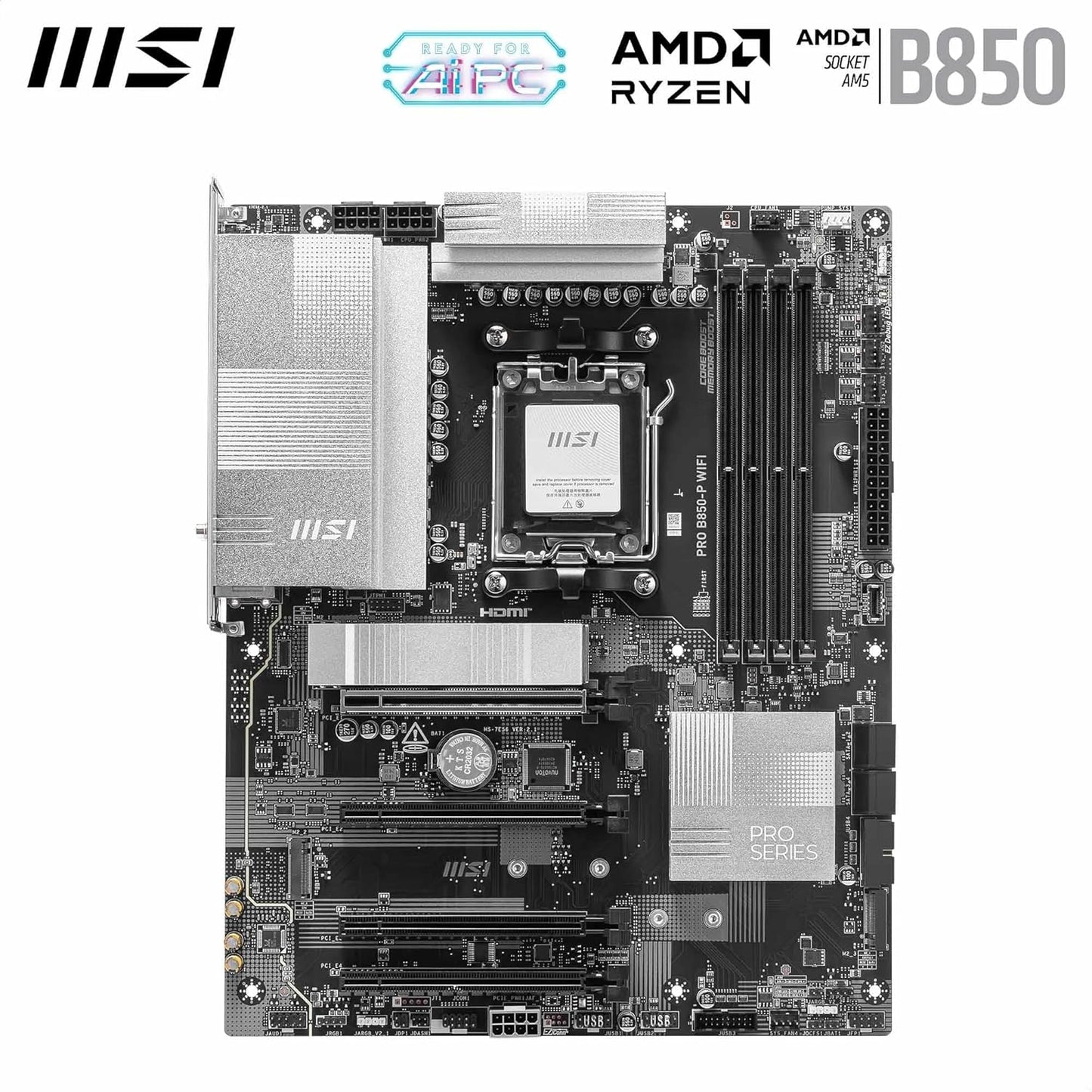 MSI PRO B850-P WIFI MOTHERBOARD