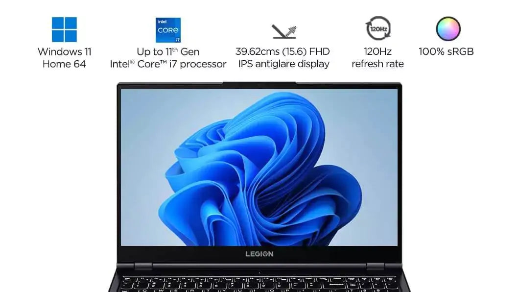 LENOVO LEGION 5 82JK00BEIN LAPTOP (11TH GEN CORE I7/ 16GB/ 512GB SSD/ WIN11/ 4GB GRAPH)