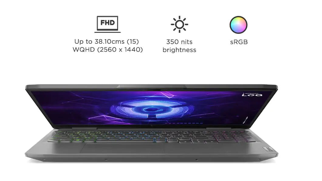 LENOVO LOQ 12TH GEN, 39.62CMS - INTEL I5 (STORM GREY)