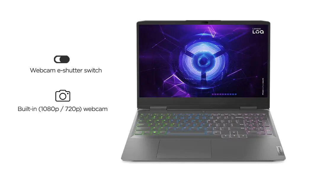 LENOVO LOQ 12TH GEN, 39.62CMS - INTEL I5 (STORM GREY)