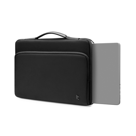 TOMTOC DEFENDER-A14 PREMIUM LAPTOP BRIEFCASE 13.5-14 INCH-BLACK