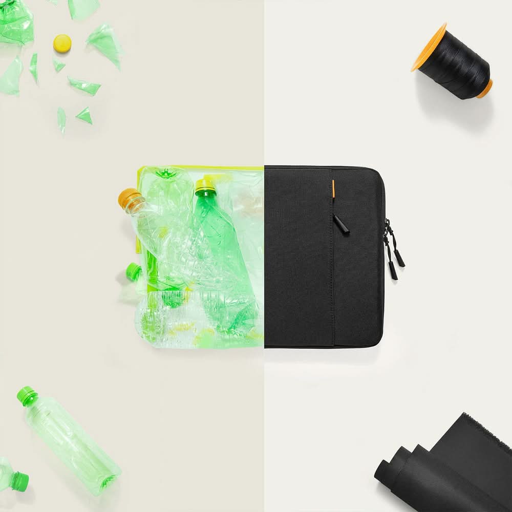 TOMTOC DEFENDER-A13 LAPTOP SLEEVE 15.6 INCH-BLACK