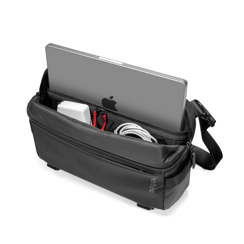 TOMTOC EXPLORER-T21 SLING BAG L 14 INCH/10L-BLACK