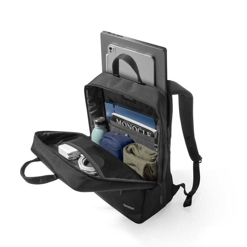 TOMTOC NAVIGATOR-T71 LAPTOP BACKPACK 15.6 INCH/24L-BLACK