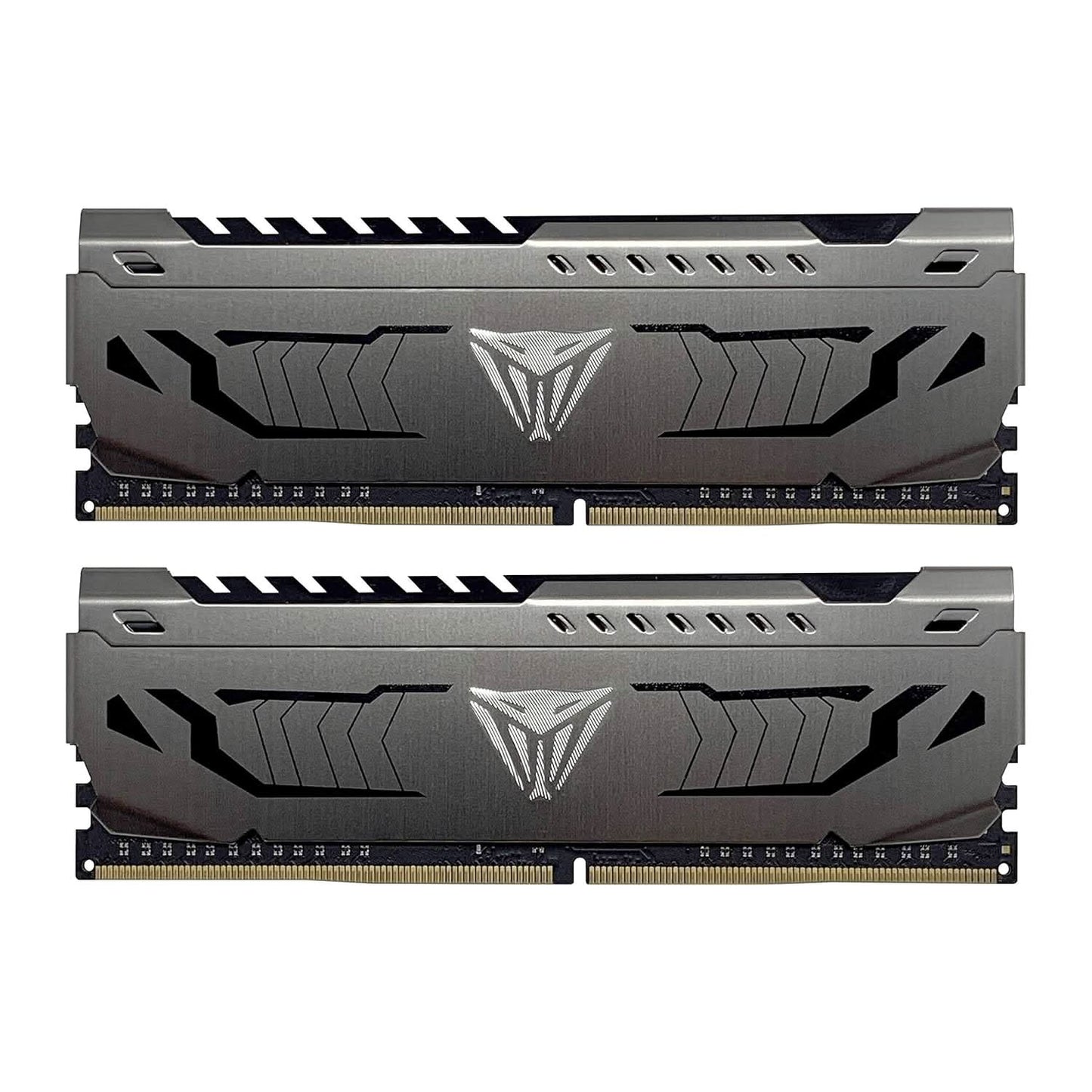 PATRIOT MEMORY VIPER STEEL DDR4 RAM 32GB (2X16GB) 3200MHZ CL16 UDIMM DESKTOP GAMING MEMORY KIT PVS432G320C6K