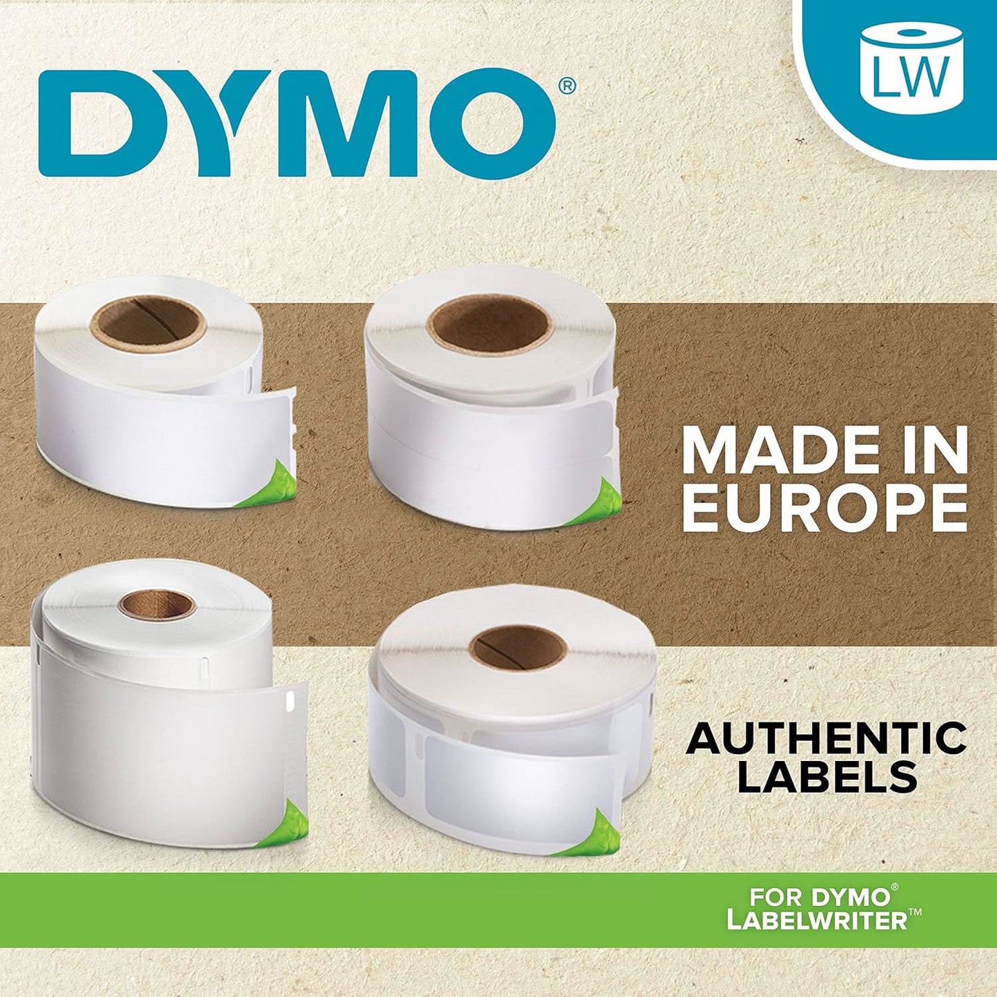 DYMO LW DURABLE 3/4" X 2-1/2" (19MM X 64MMX900NOS)