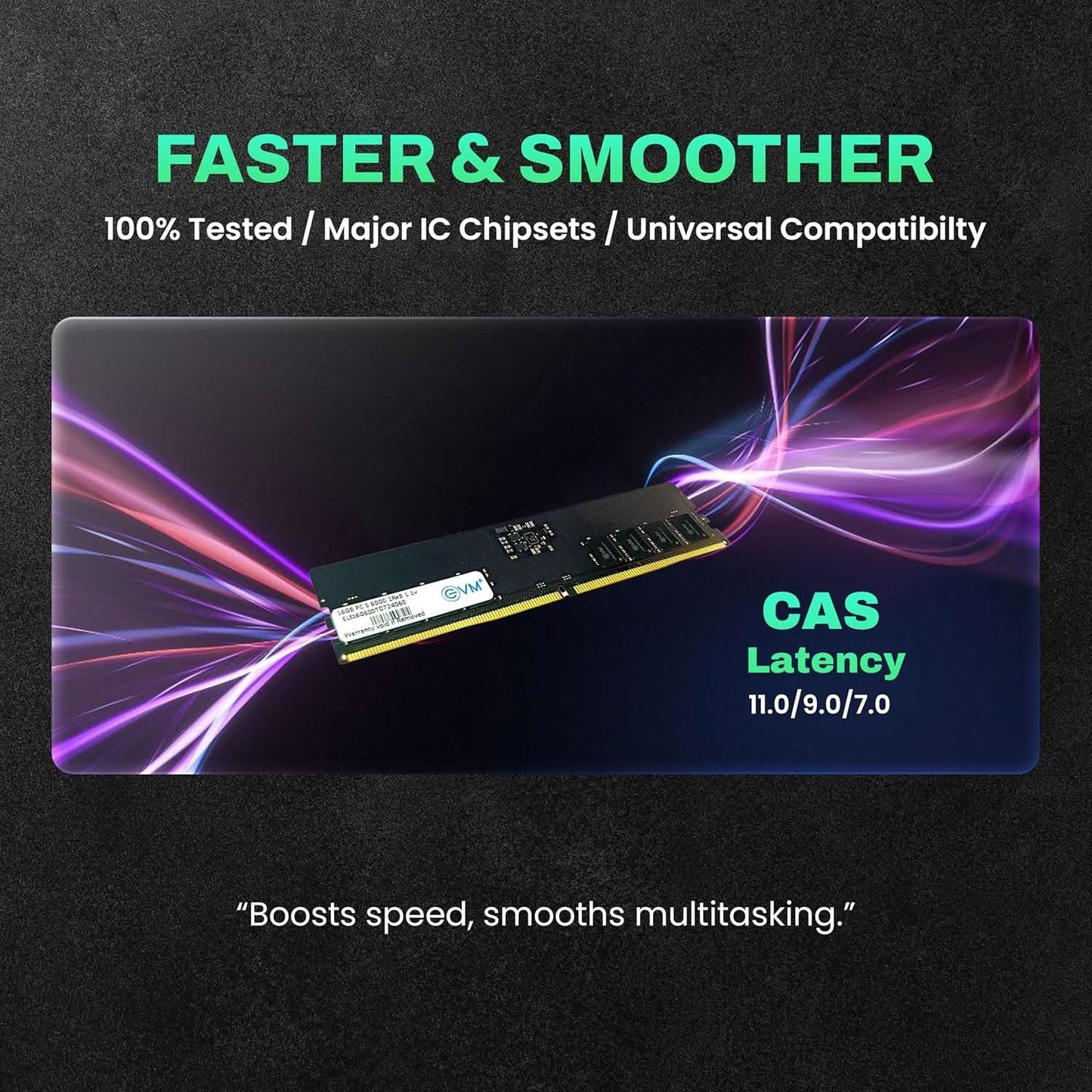 EVM 16GB 6000 MHz High-Performance DDR5 Desktop RAM