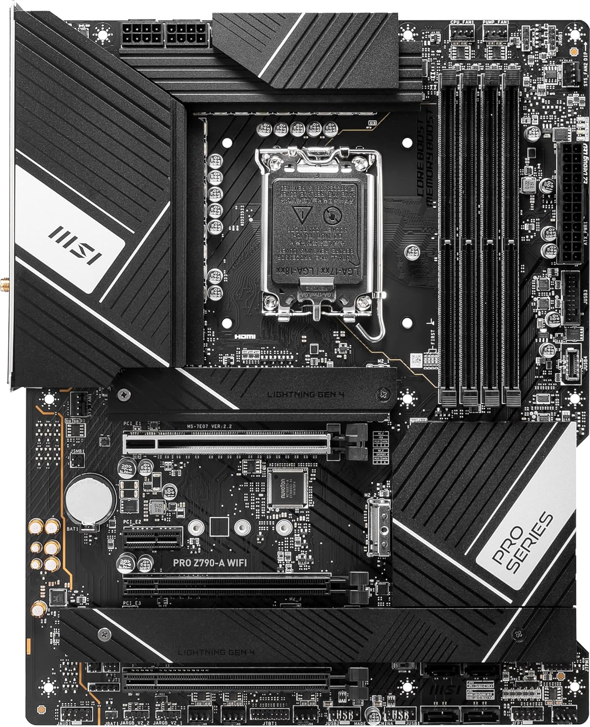 MSI Z790-A PRO WIFI DDR5 INTEL LGA1700 MOTHERBOARD
