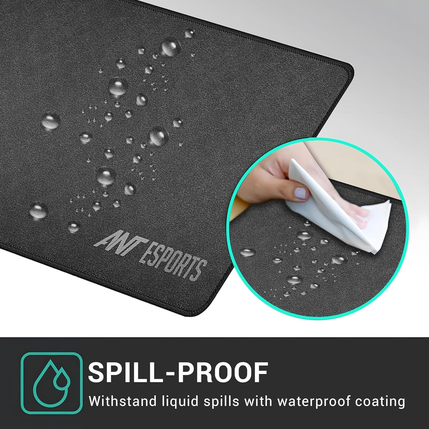 ANT ESPORTS MP320S GAMING MOUSE PAD - XL (SPEED) - BLACK