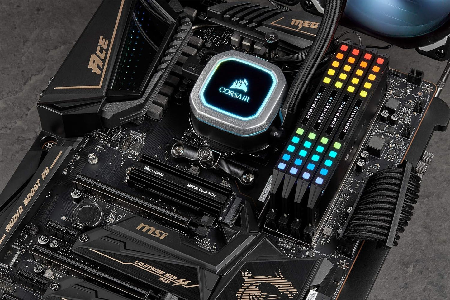 CORSAIR FORCE MP600 2TB GEN4 NVME M.2 INTERNAL SSD CSSD-F2000GBMP600