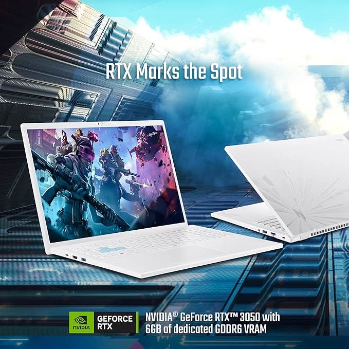 acer Nitro Lite 16, 13th Gen, Intel Core i5-13420H Processor,NVIDIA GeForce RTX 3050-6 GB GDDR6, 16GB/ 512 GB, 16.0"/40.64 cm, 165 Hz, Win 11 Home, White, 1.95 kg, NL16-71G, Backlit KB,Gaming Laptop