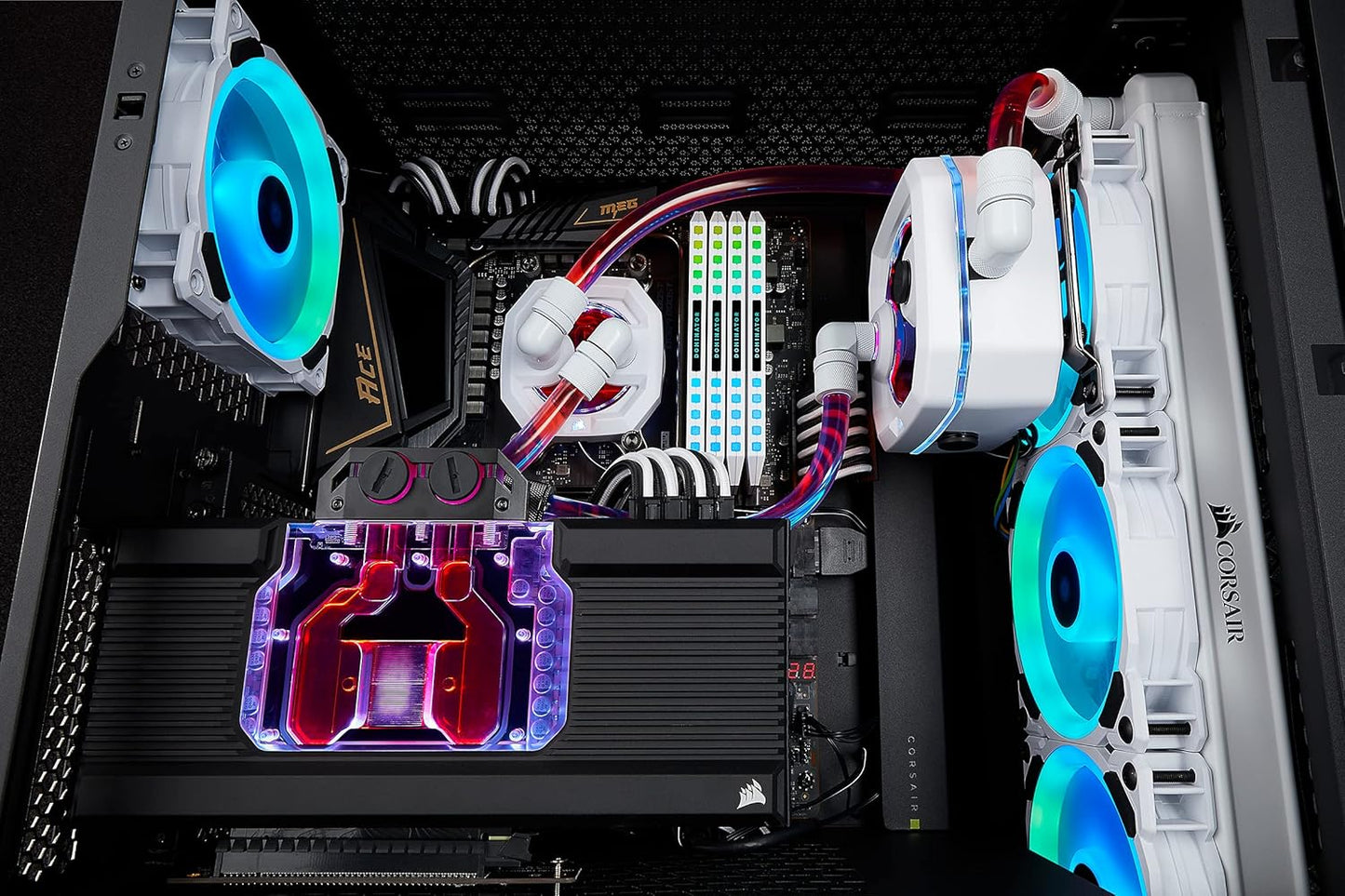 CORSAIR HYDRO X SERIES, XL8, PERFORMANCE COOLANT, 1L, TRANSLUCENT RED