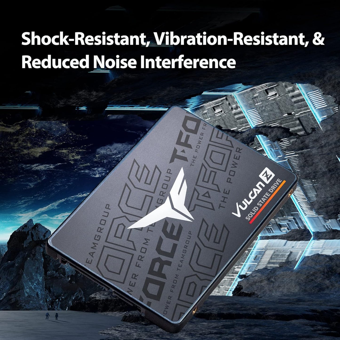 TEAMGROUP T-FORCE VULCAN Z 1TB 3D NAND INTERNAL SSD (T253TZ001T0C101)