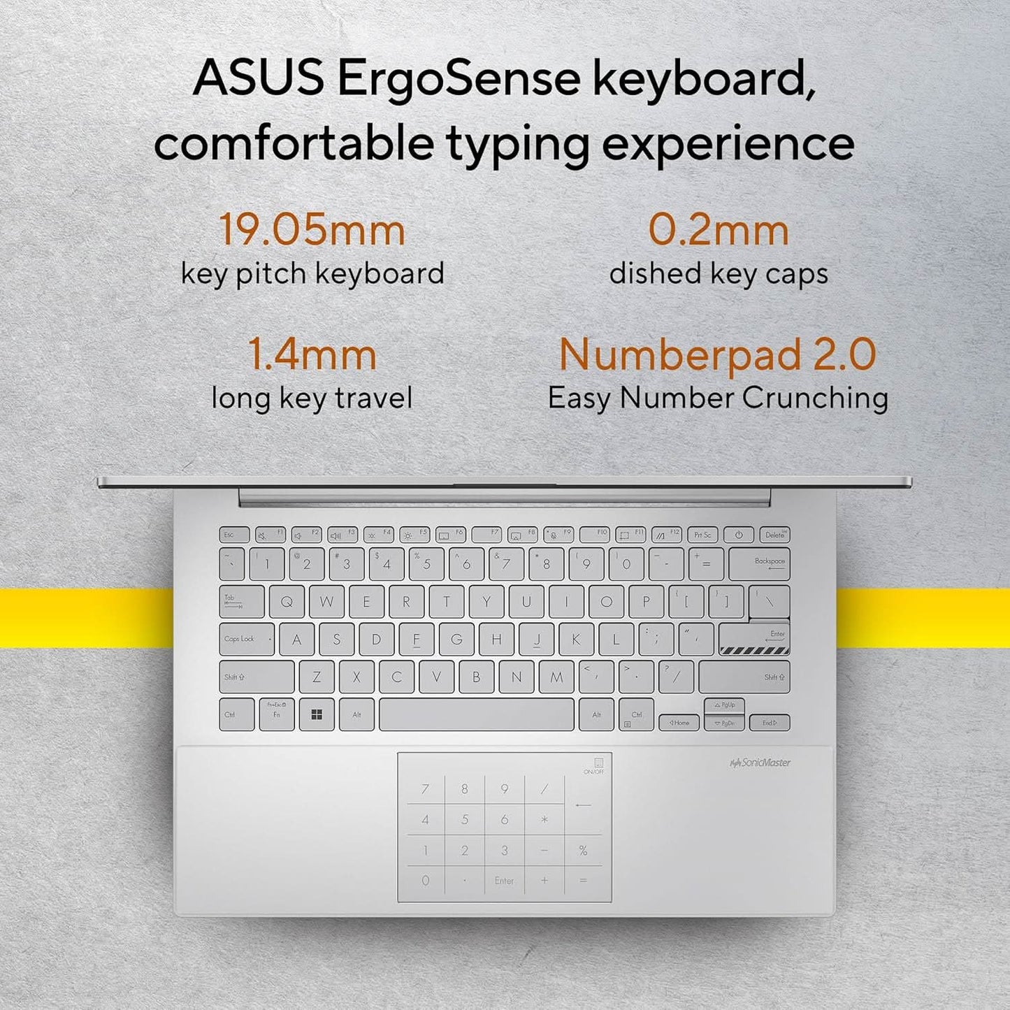 ASUS VIVOBOOK GO 14, 14 INCH FHD (1920 X 1080), AMD RYZEN 5 7520U PROCESSOR,(16GB RAM/512GB SSD/AMD RADEON IGPU/WINDOWS 11/MS OFFICE 365 BASIC (1YEAR)*/OFFICE HOME 2024/SILVER/1.38 KG),E1404FA-NK5541WS
