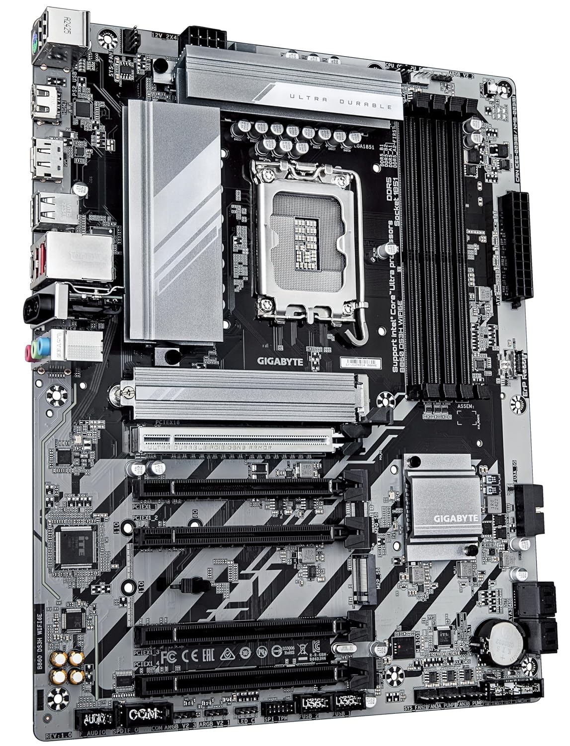 GIGABYTE B860M DS3H WIFI6E MICRO-ATX MOTHERBOARD