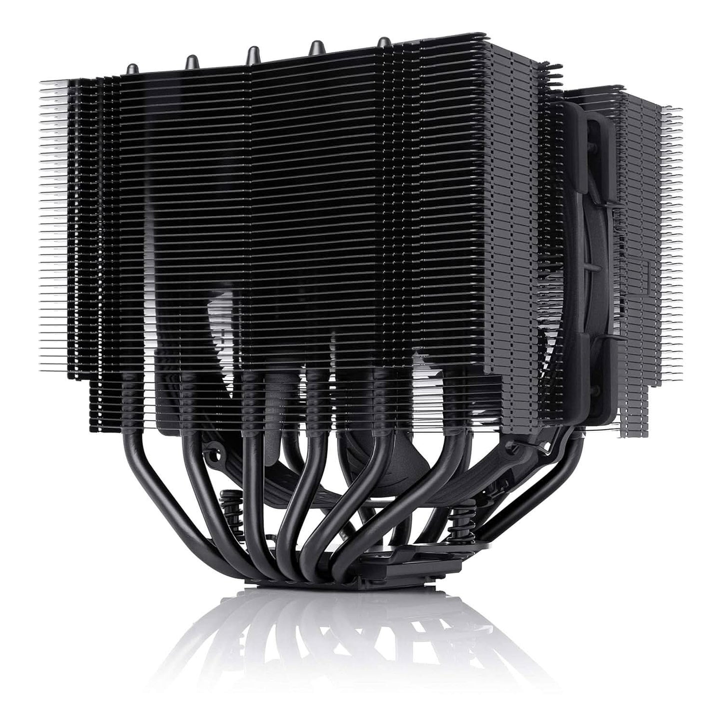 NOCTUA NH-D15S CHROMAX.BLACK, PREMIUM DUAL-TOWER CPU COOLER WITH NF-A15 PWM 140MM FAN (BLACK)