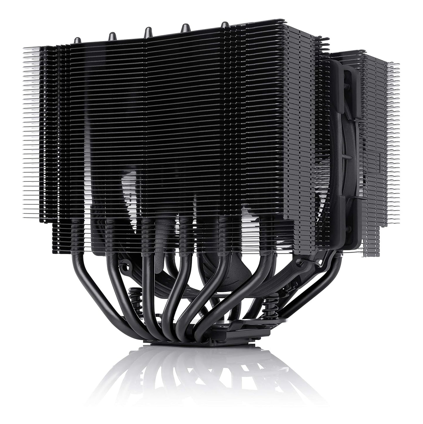 NOCTUA NH-D15S CHROMAX.BLACK, PREMIUM DUAL-TOWER CPU COOLER WITH NF-A15 PWM 140MM FAN (BLACK)