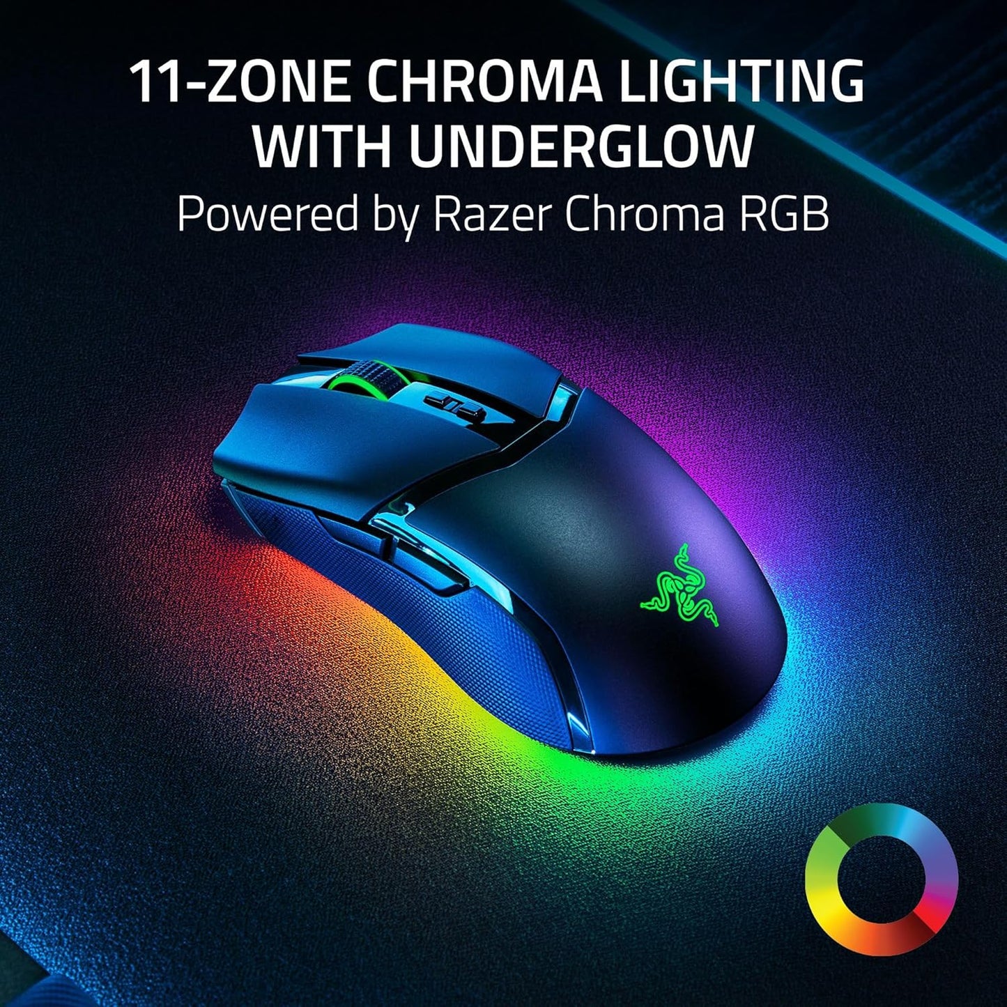 RAZER COBRA PRO - AMBIDEXTROUS WIRED/WIRELESS GAMING MOUSE - AP PACKAGING