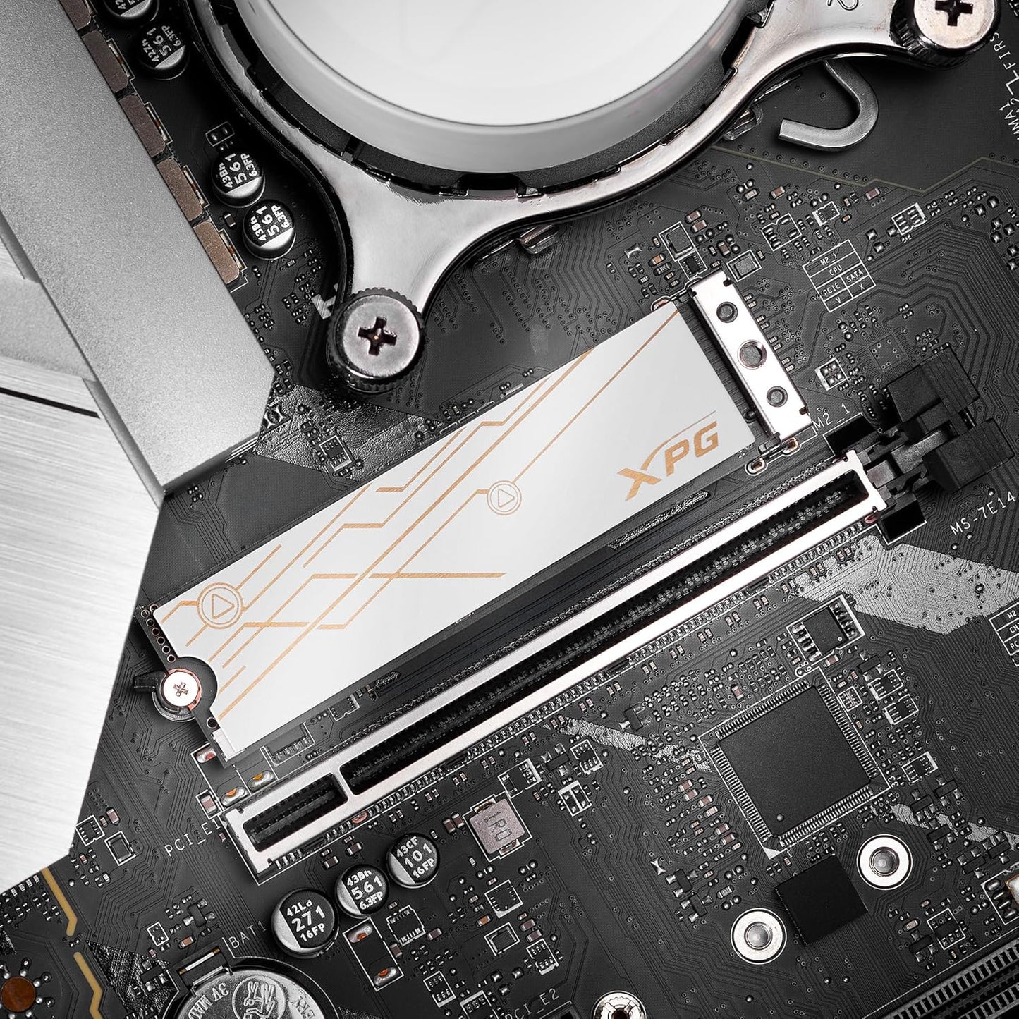 XPG MARS 980 BLADE 1TB PCIE GEN5 X4 UP TO 14000MB/S 3D NAND M.2 2280 SOLID STATE DRIVE (SMAR-980B-1TCS)