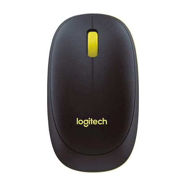 Logitech MK240 Nano Wireless Keyboard and Mouse Combo Black-Yellow