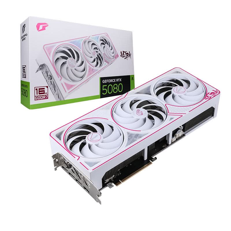 COLORFUL IGAME GEFORCE RTX 5080 ULTRA W OC 16GB-V WHITE GRAPHIC