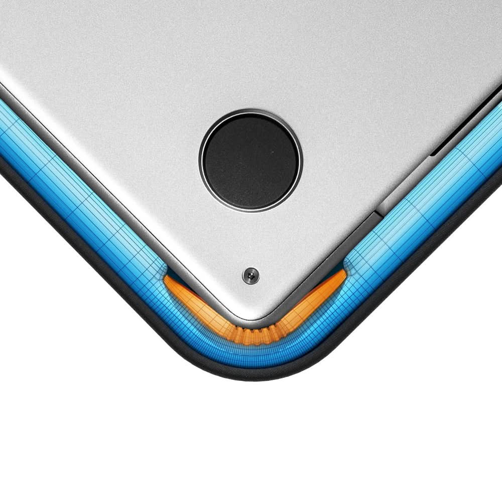 TOMTOC DEFENDER-A13 LAPTOP SLEEVE 15.6 INCH-BLACK