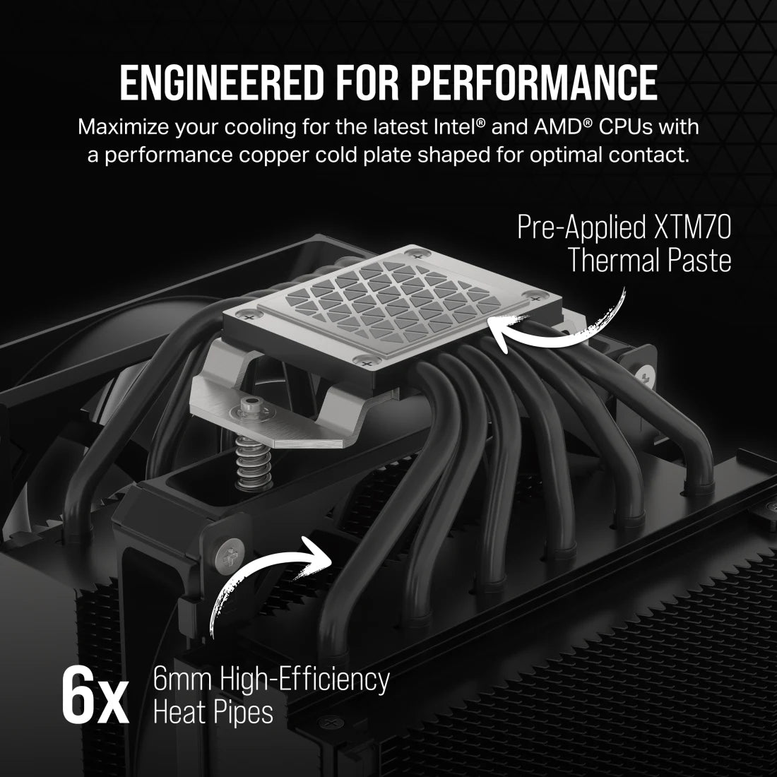 CORSAIR A115 TWIN TOWER CPU AIR COOLER