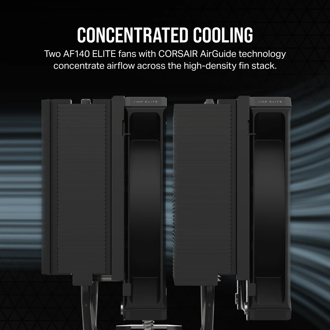 CORSAIR A115 TWIN TOWER CPU AIR COOLER