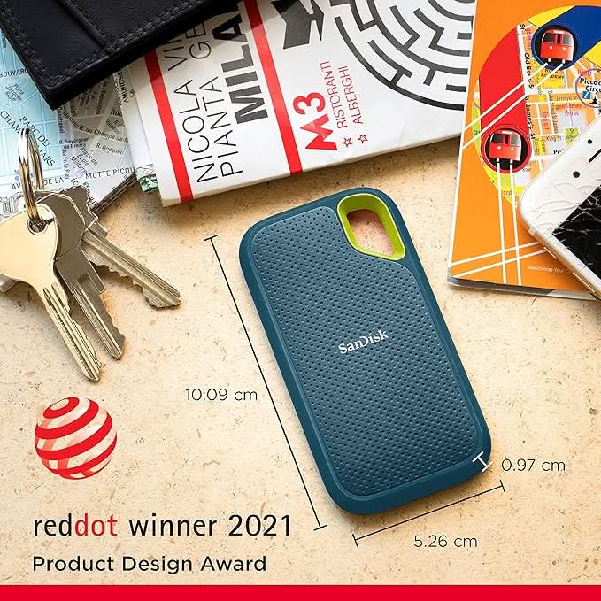 SanDisk Extreme Portable SSD 2TB SDSSDE61-2T00-I25M