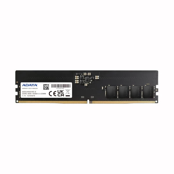 ADATA 16GB (16GBX1) DDR5 4800MHZ AD5U480016G-S