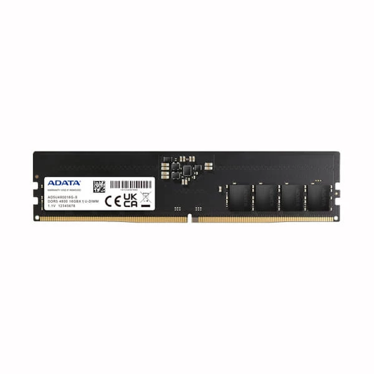 ADATA 16GB (16GBX1) DDR5 4800MHZ AD5U480016G-S