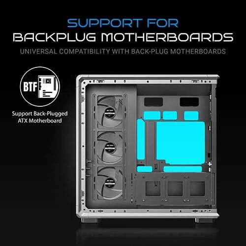 ANT Esports Crystal X8 ARC ATX Mid Tower Gaming Cabinet