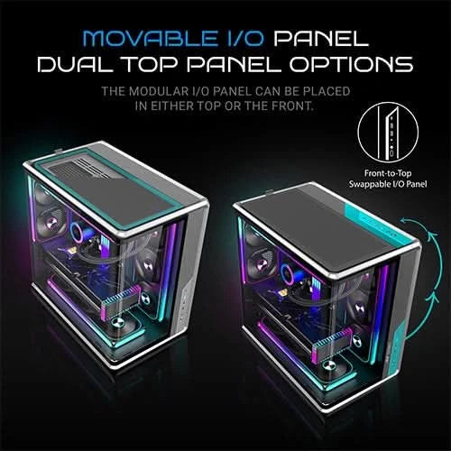 ANT Esports Crystal X8 ARC ATX Mid Tower Gaming Cabinet