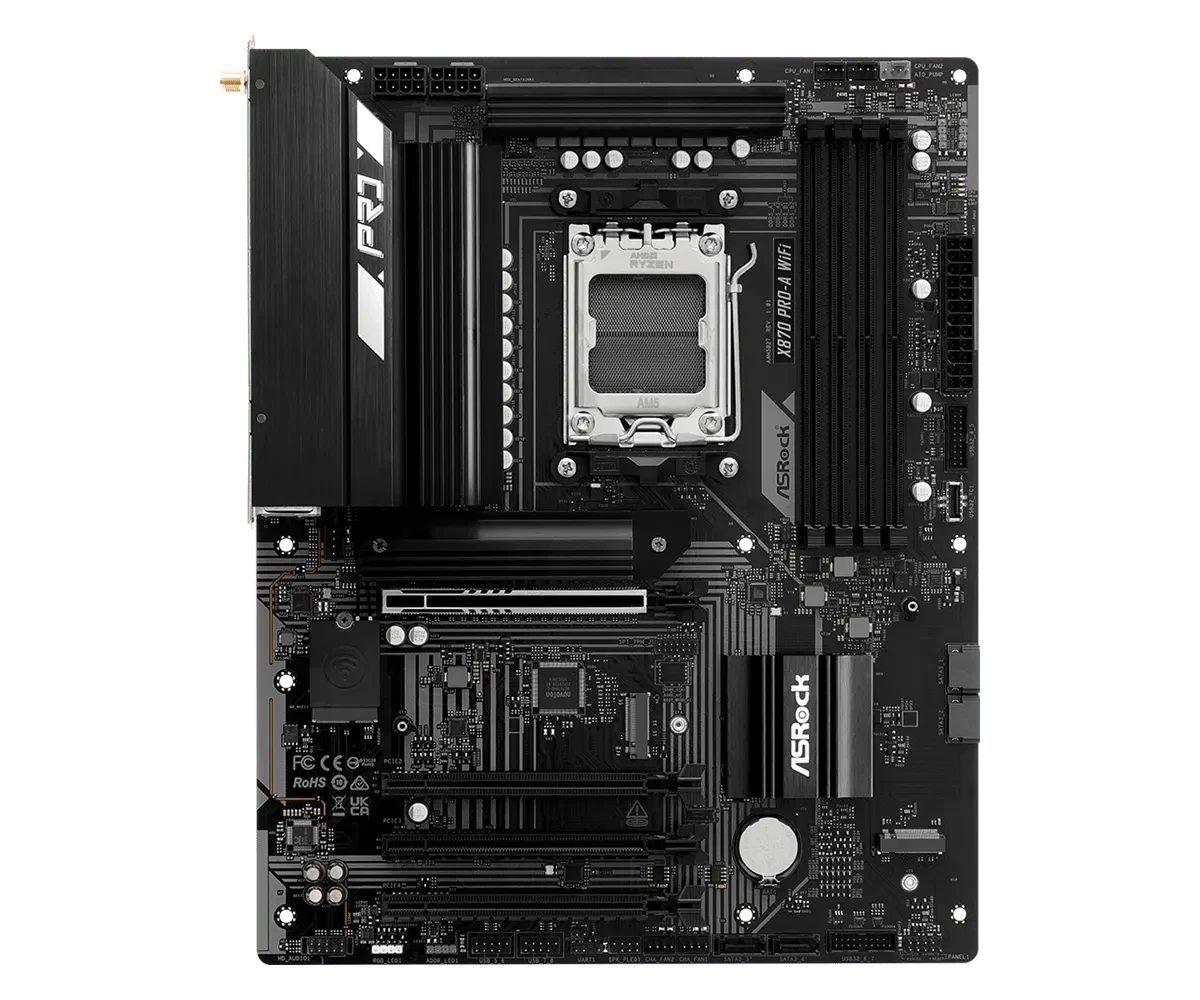ASRock X870 A Pro WiFi AMD Motherboard AM5 DDR5 WiFi 7 ATX