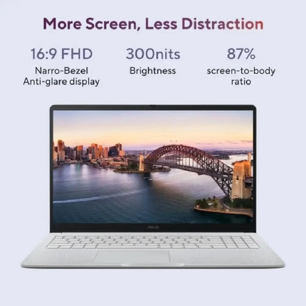 ASUS Chromebook CX1505CTA-S70293, Intel Processor N50, 8GB RAM, 128G eMMC/Intel UHD Graphics, 15.6 inch FHD, Chrome OS