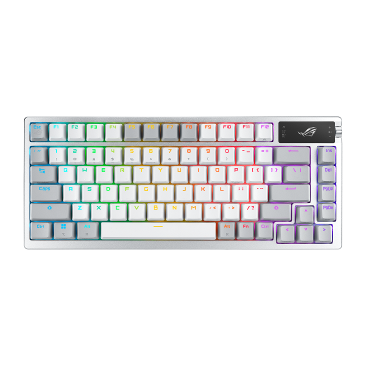 ASUS M701 ROG Azoth 75% Wireless Custom Gaming Mechanical Keyboard, White