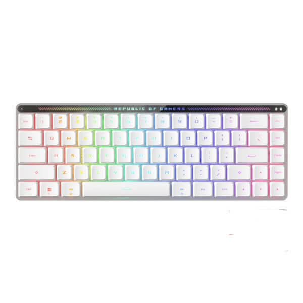 ASUS ROG Falchion RX Low Profile Wireless Gaming Keyboard, White