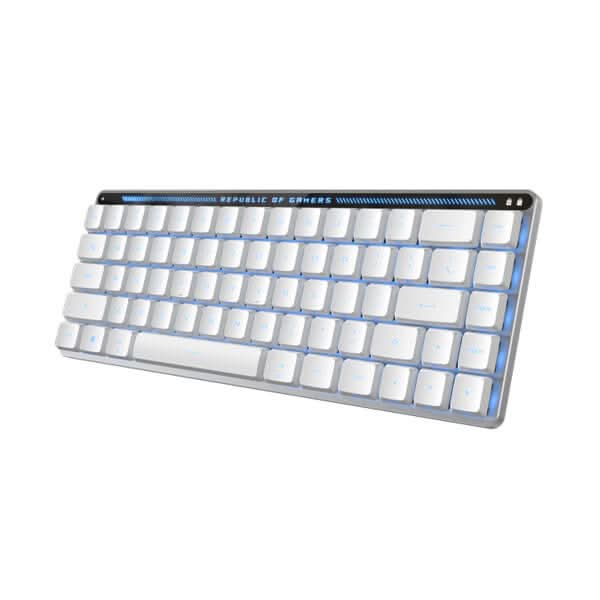 ASUS ROG Falchion RX Low Profile Wireless Gaming Keyboard, White