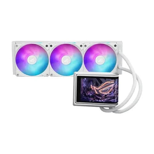 ASUS ROG Ryuo IV 360 ARGB White Edition, 360mm AIO CPU Liquid Cooler