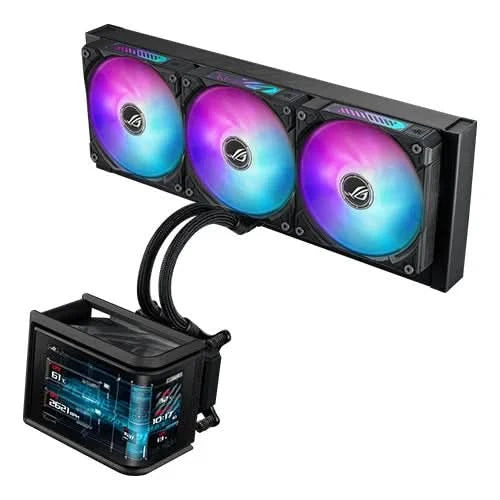 ASUS ROG Ryuo IV SLC 360 ARGB Black, 360mm AIO CPU Liquid Cooler